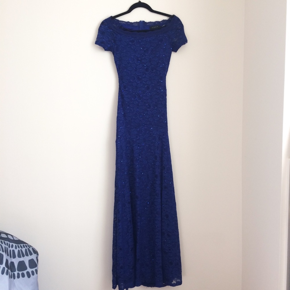 SOLD Full-Length Royal Blue Dress